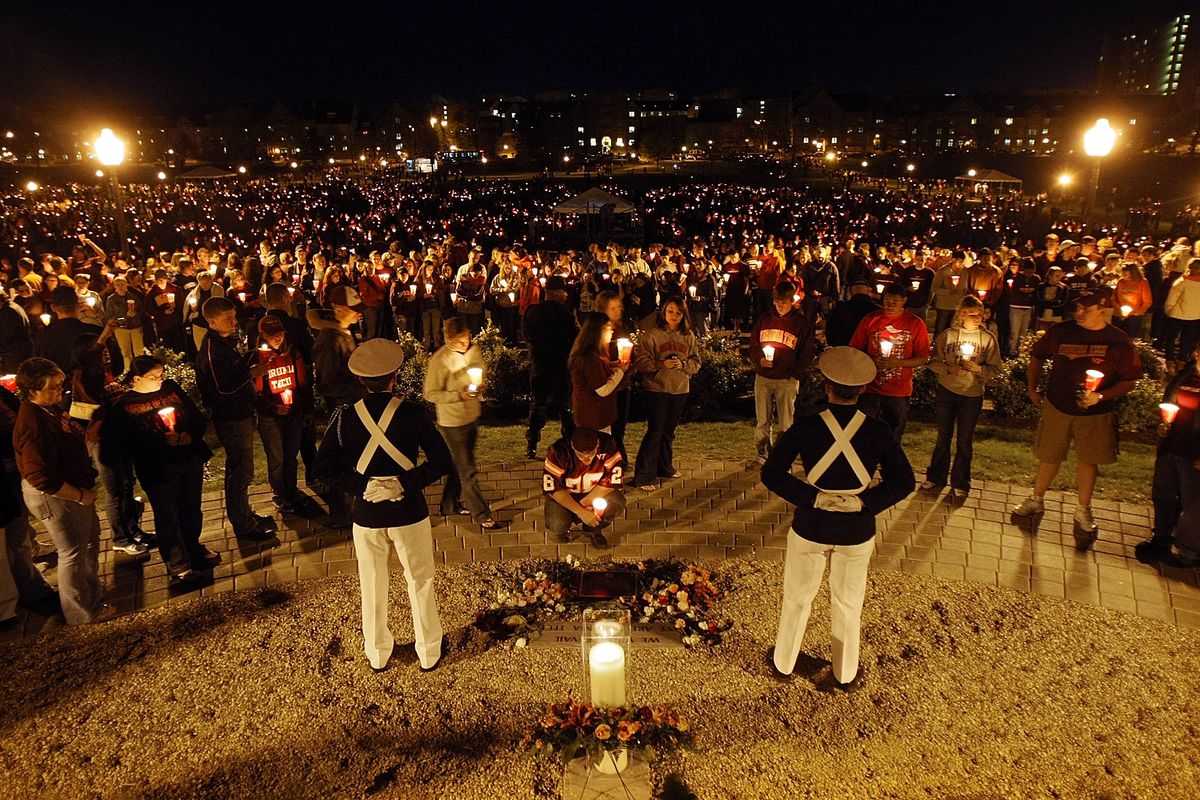 Virginia Tech Commemorates One-Year Anniversary Of Shooting Tragedy