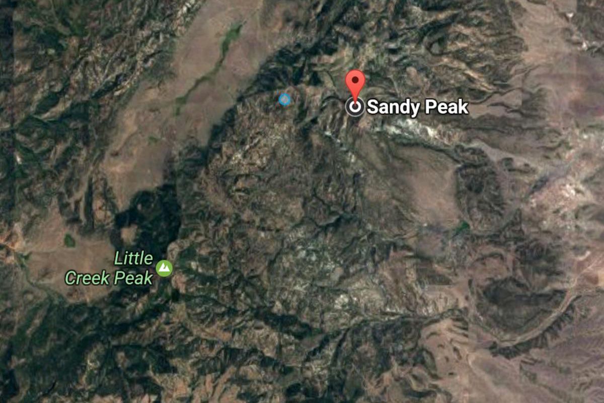 Police believe the plane crashed before 9 a.m. Sunday, roughly 17 miles northwest of Panguitch near Sandy Peak and Little Creek Peak. Officials are still searching for the plane