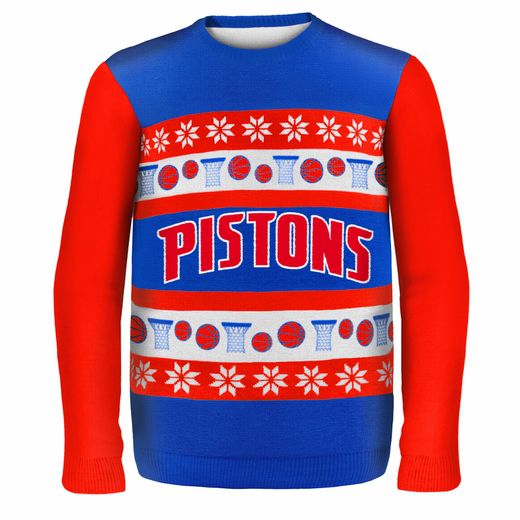 Pistons Ugly Sweater