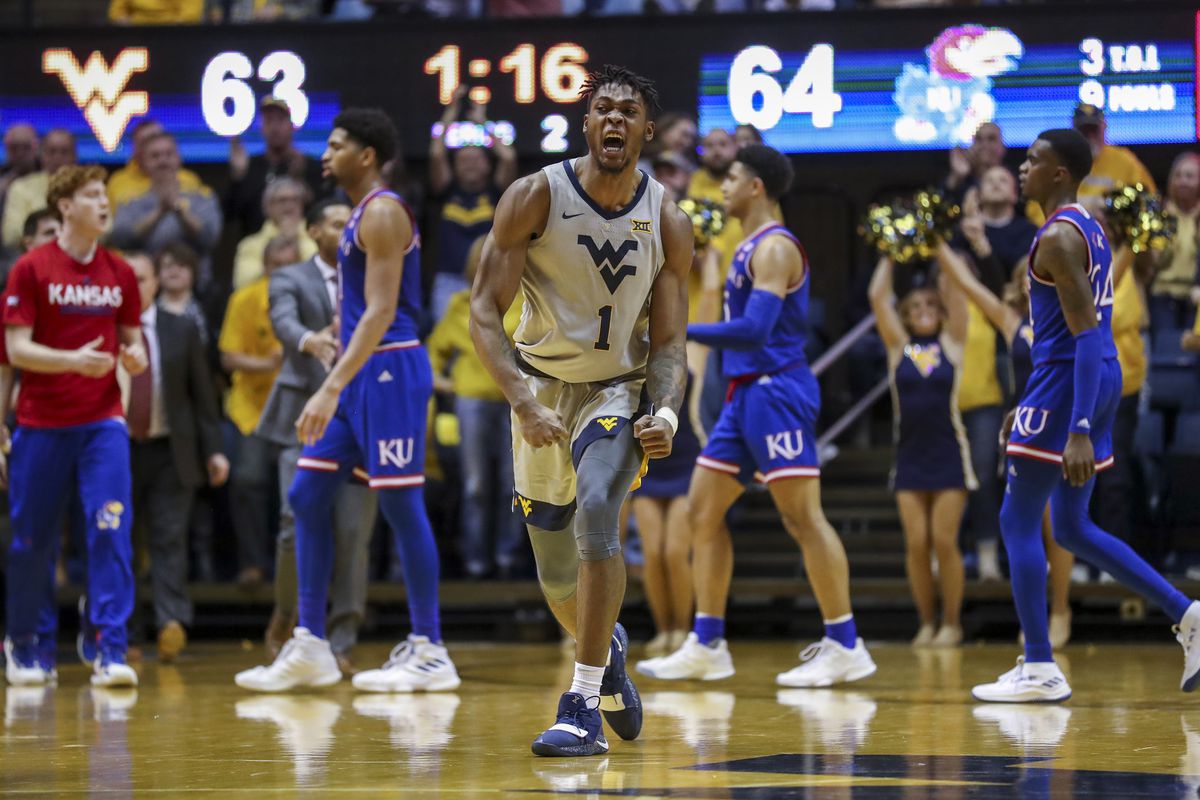 NCAA Basketball: Kansas at West Virginia
