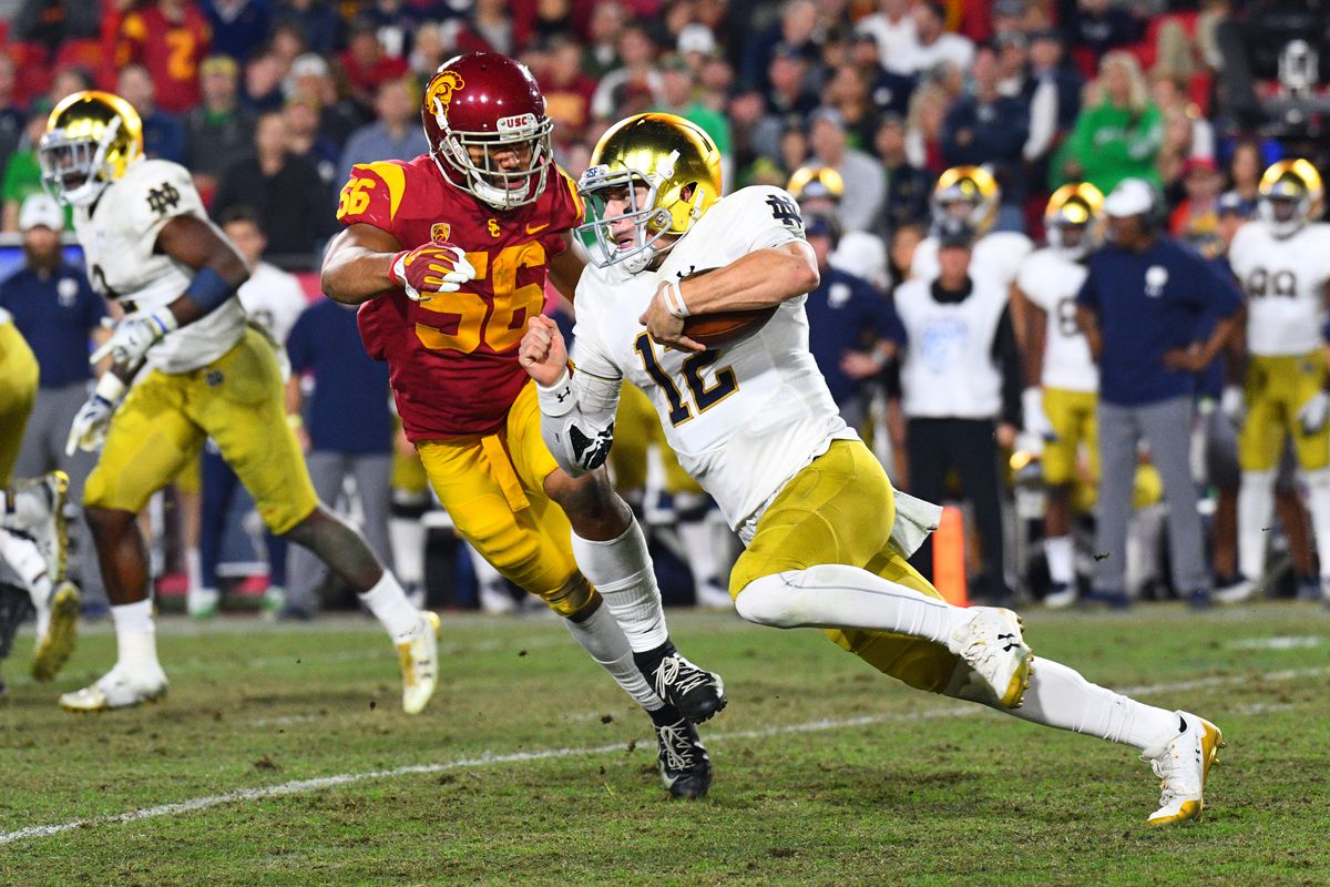 COLLEGE FOOTBALL: NOV 24 Notre Dame at USC