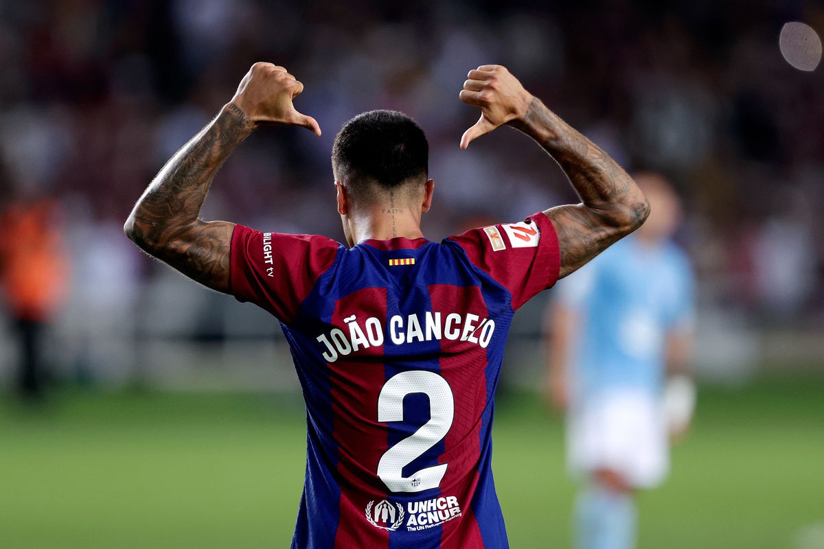 Marauding Joao Cancelo is the right-back Barcelona have needed for years -  Barca Blaugranes