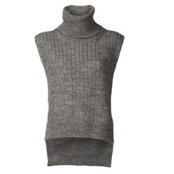 3.1 Phillip Lim sleeveless turtleneck sweater, <a href="http://www.kirnazabete.com/tops/sweaters/sleeveless-turtleneck-sweater-41798?color=Grey">$495</a> 