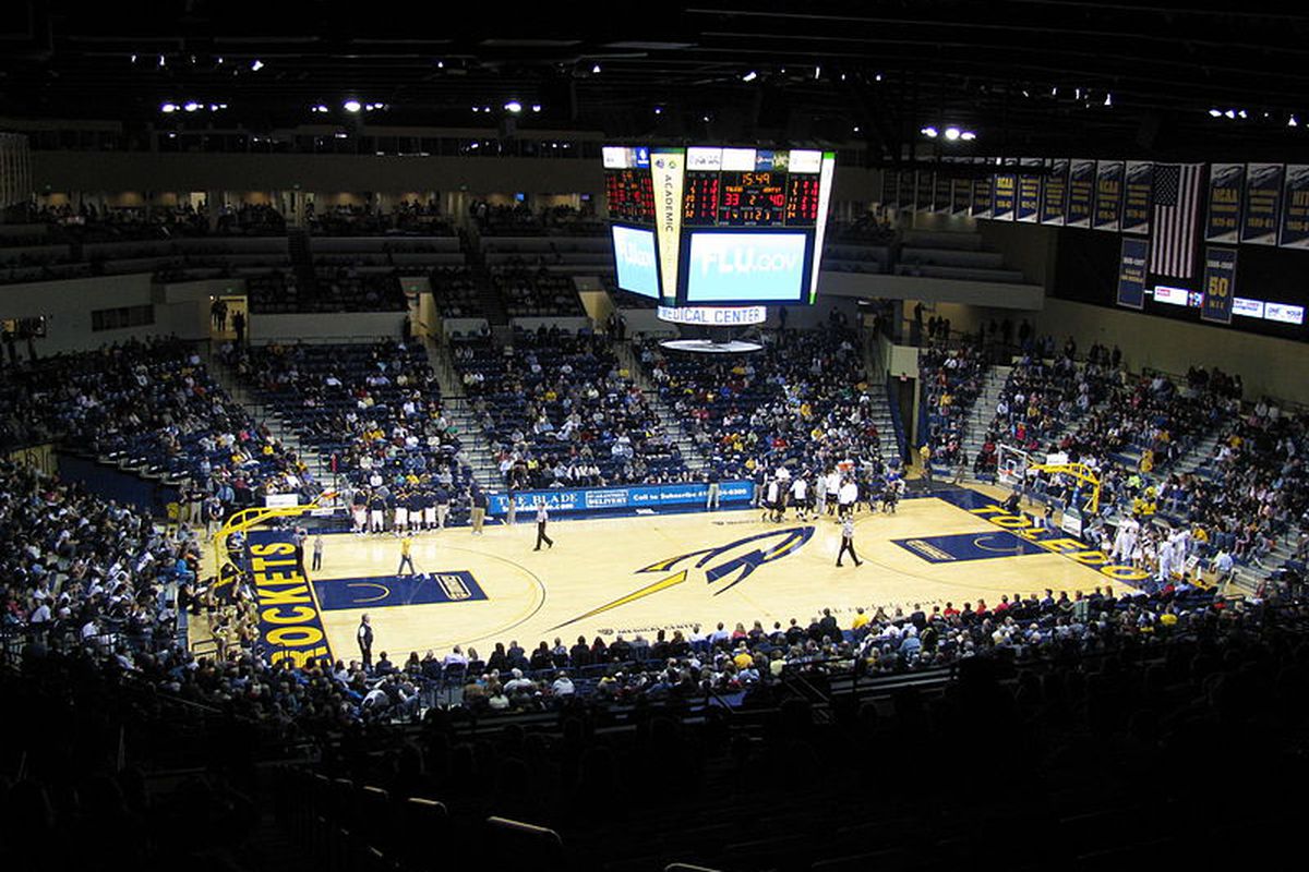 Toledo's Savage Arena is the home of Bob Nichols Court, dedicated in his name in 2008.