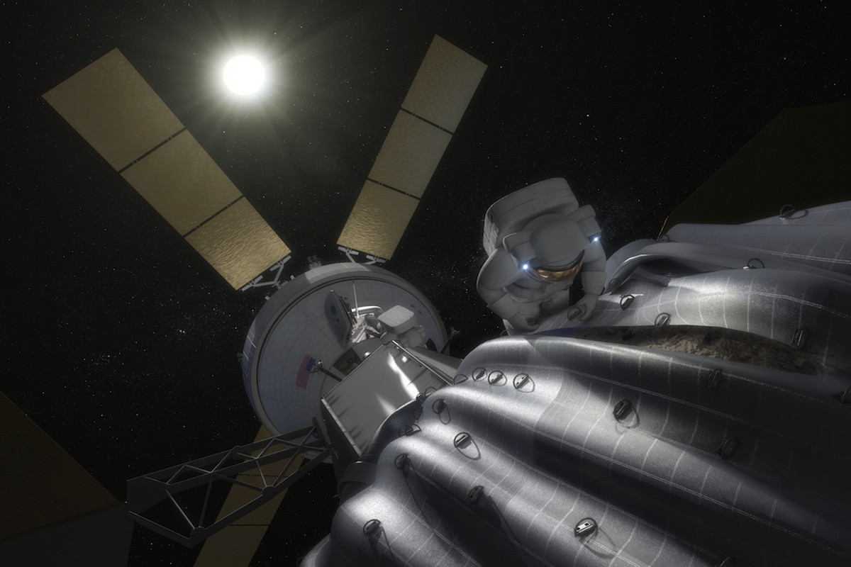 NASA asteroid capture mission bag (Credit: NASA)