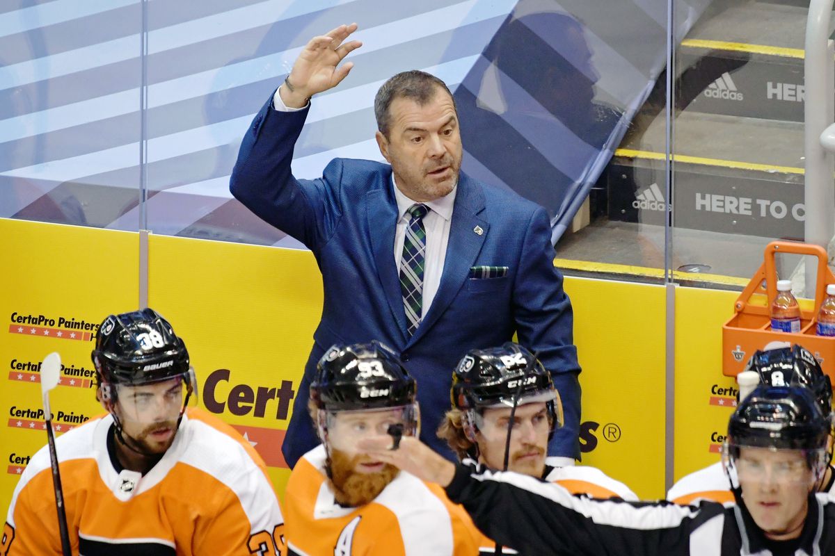 NHL: Stanley Cup Playoffs-New York Islanders at Philadelphia Flyers