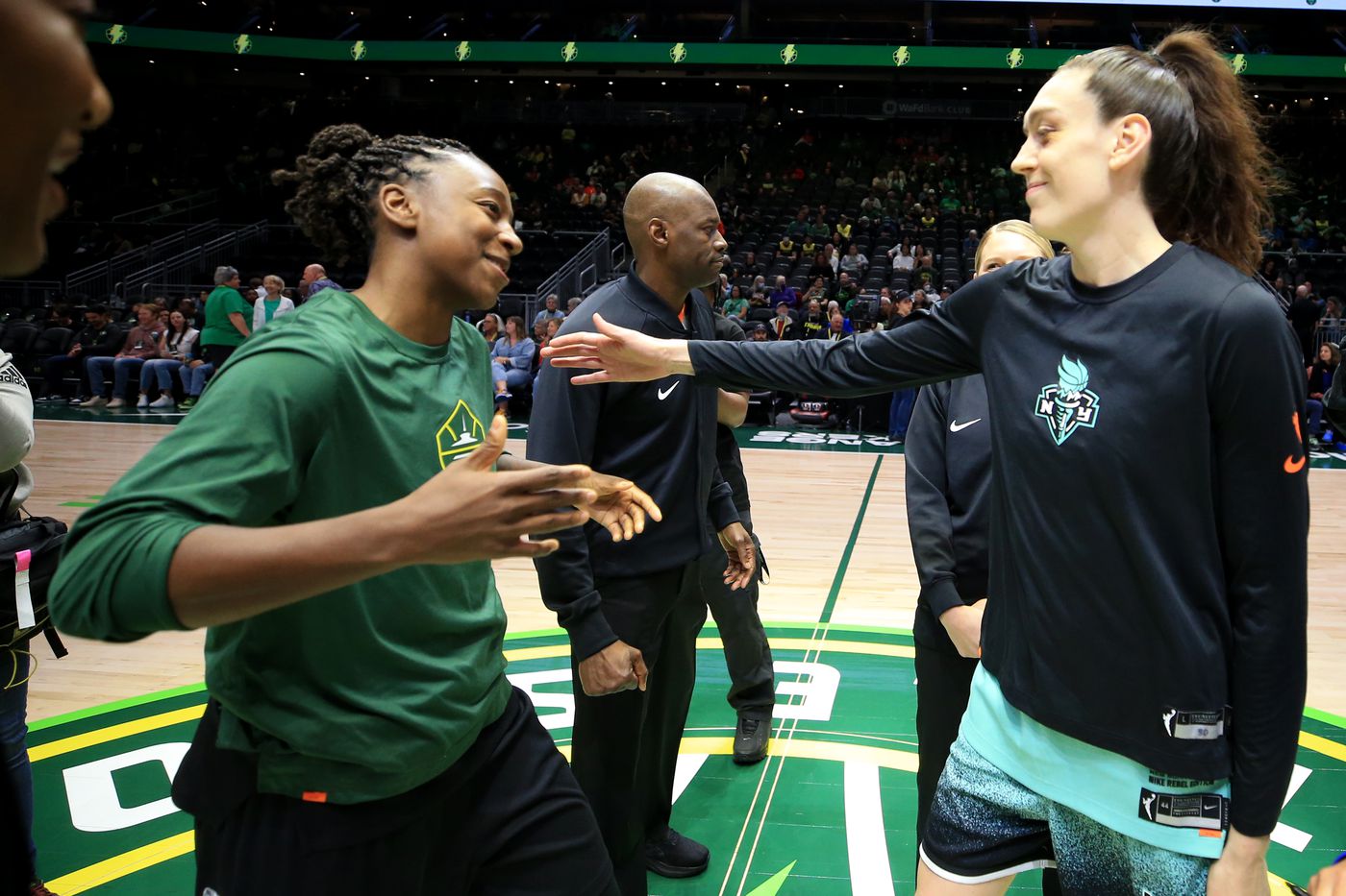 Happy homecoming! Liberty hold off the Storm in Breanna Stewart's return to  Seattle - NetsDaily