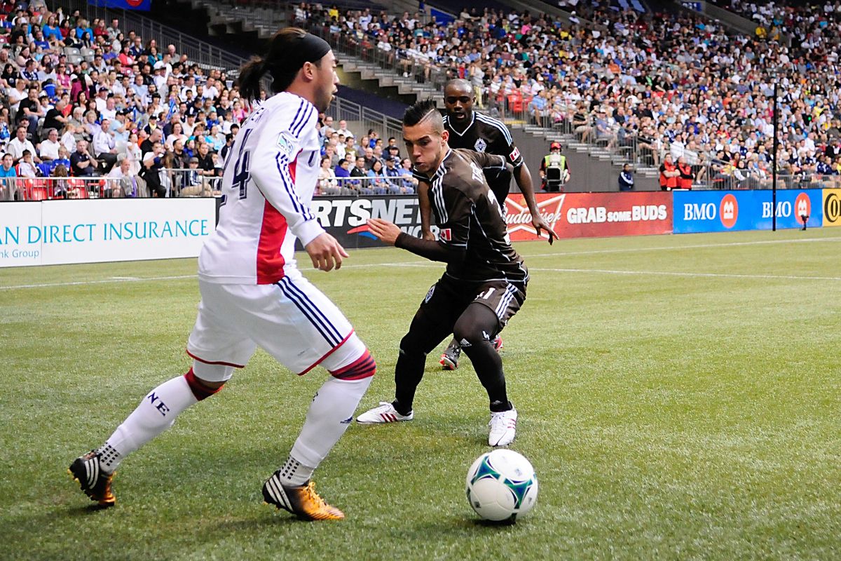 The Whitecaps beat the Revs 4-3 in their previous meeting at BC Place on June 15, 2013.