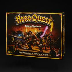 A render of the box art for HeroQuest.