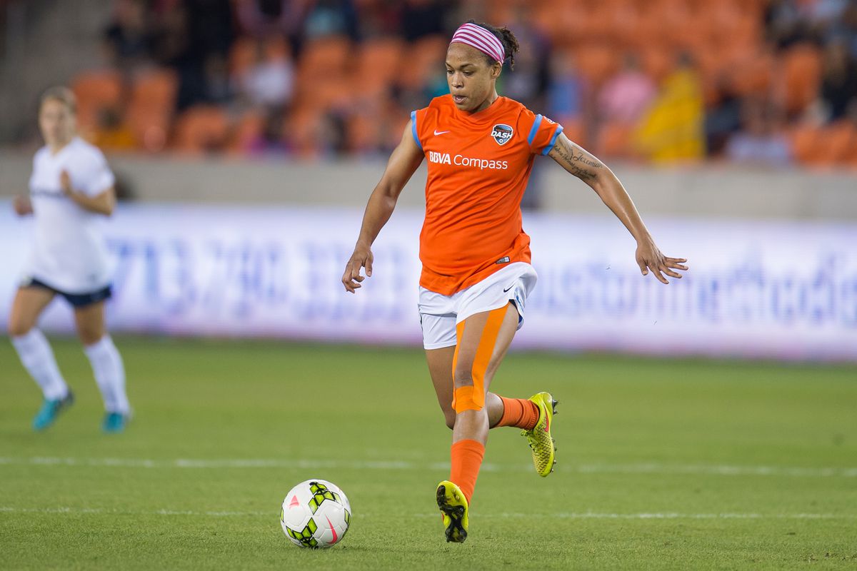 Jessica McDonald and the Houston Dash look to get their second road win in two weeks against Sky Blue FC Sunday.