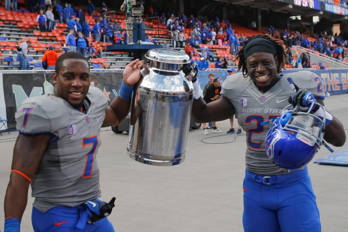 The Broncos are determined to bring the Milk Can back to Boise this year after losing it to Fresno in 2013.