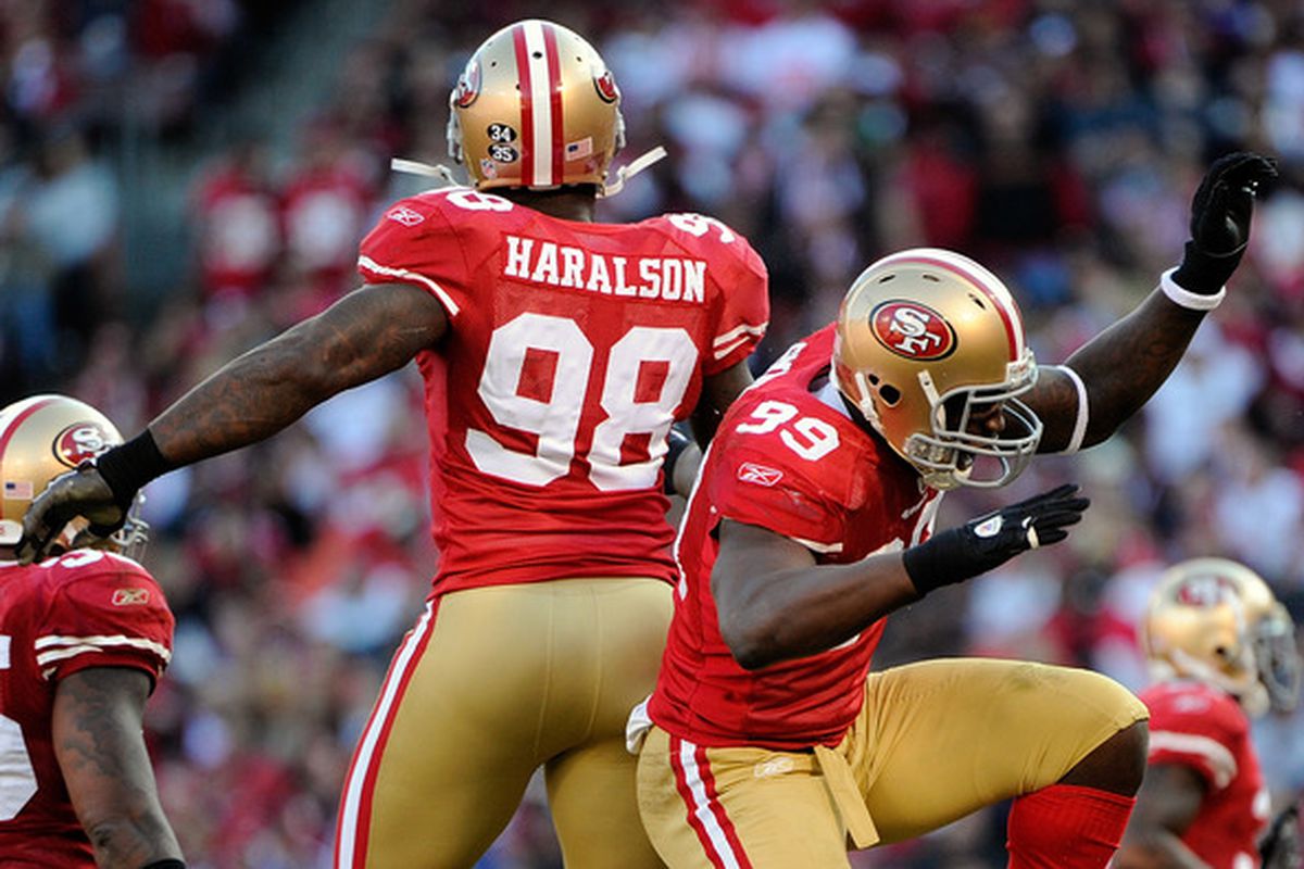 Aldon Smith bumping Parys Haralson out of the starting lineup.