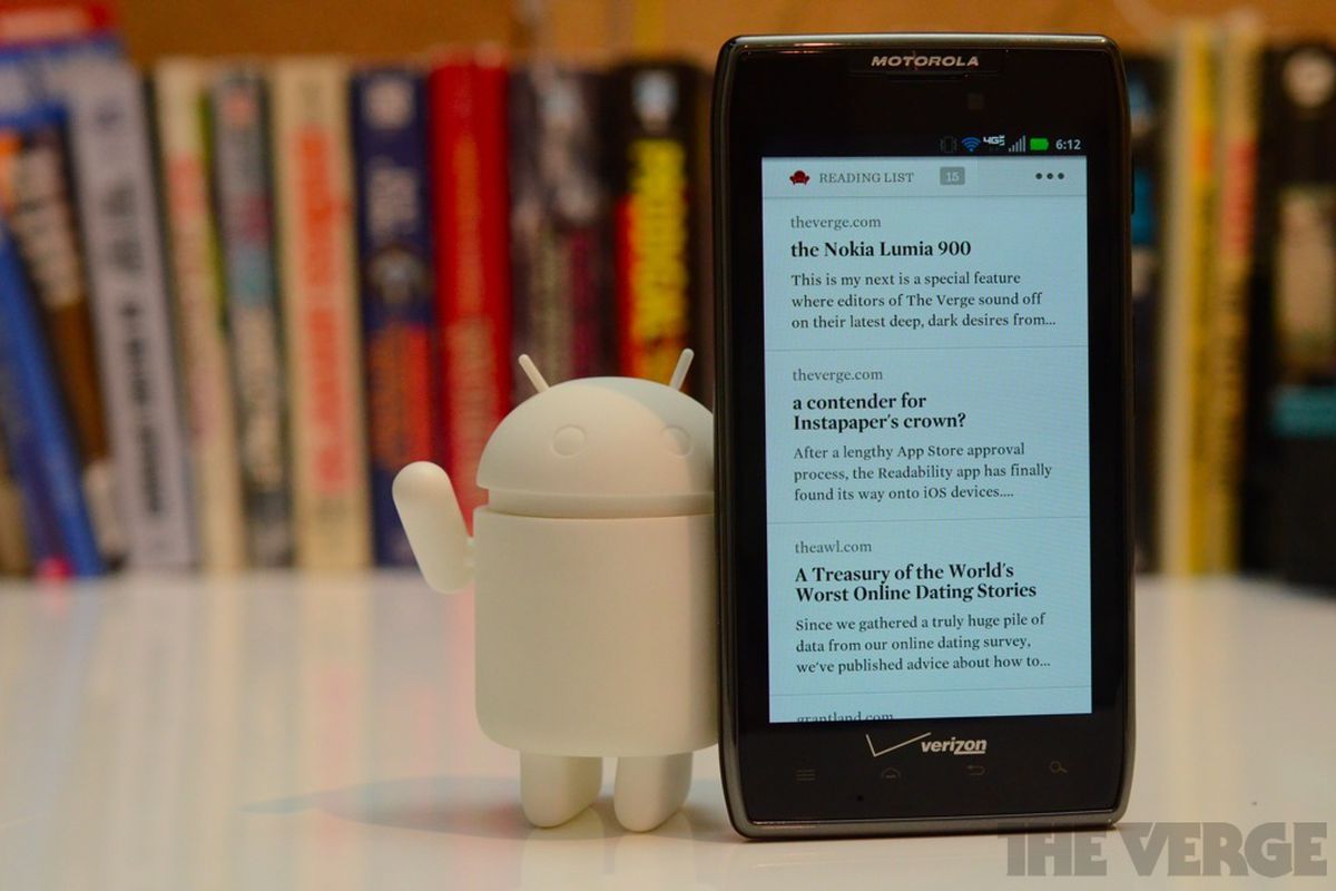 Readability Android app (use this one)