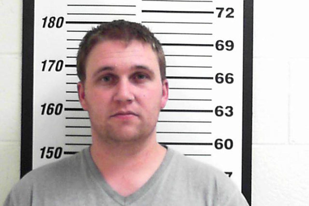 FILE - This August 2013, file photo provided by Davis County Sheriff’s Office shows Shon Handrahan of Layton, Utah. Handrahan charged in a case that spurred lawmakers to revise state law against revenge porn has pleaded guilty to two felony counts of dist