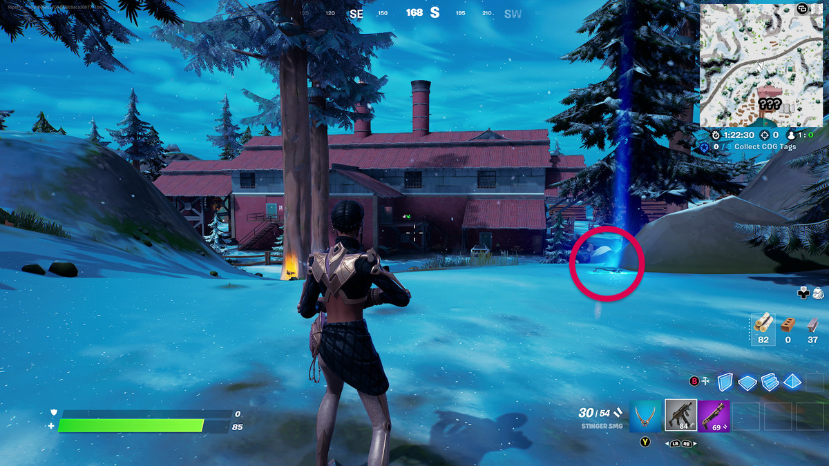 COG Tag map locations in Fortnite Chapter 3 guide