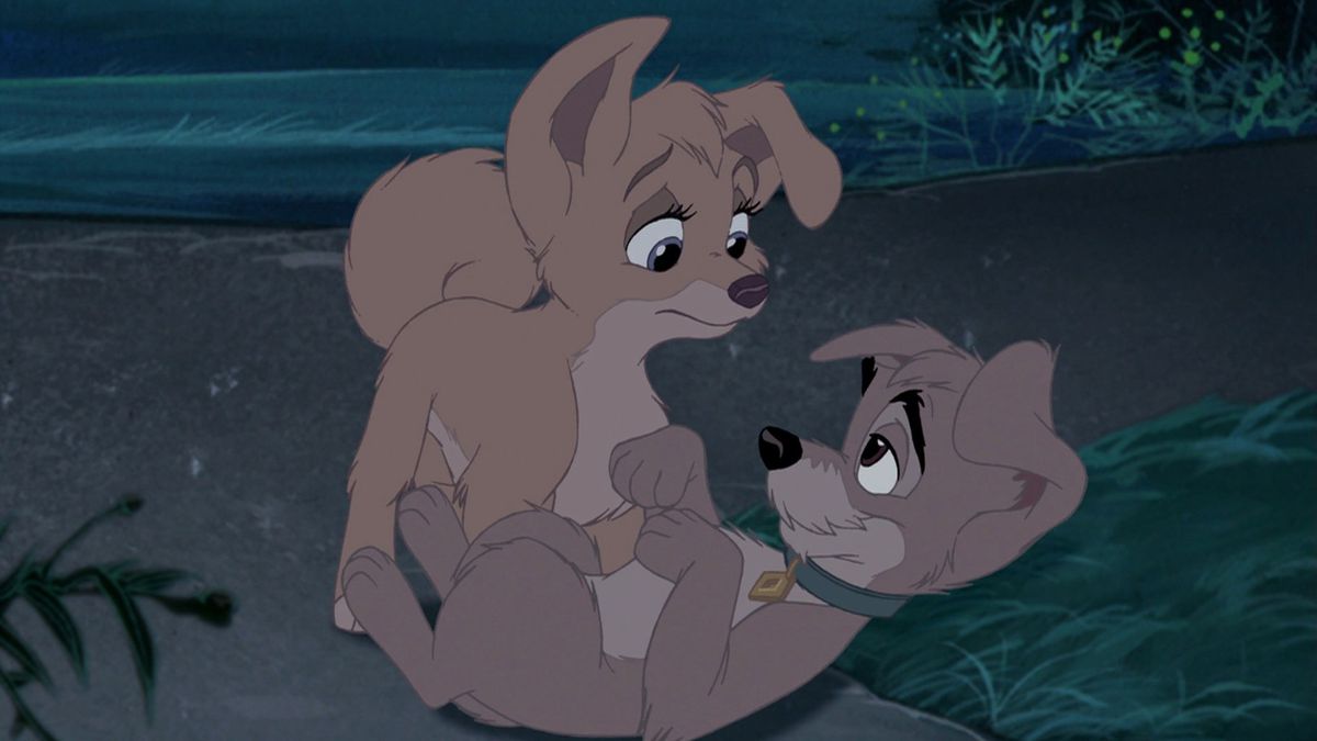 Lady and the Tramp II: Scamp’s Adventure - Angel and Scamp