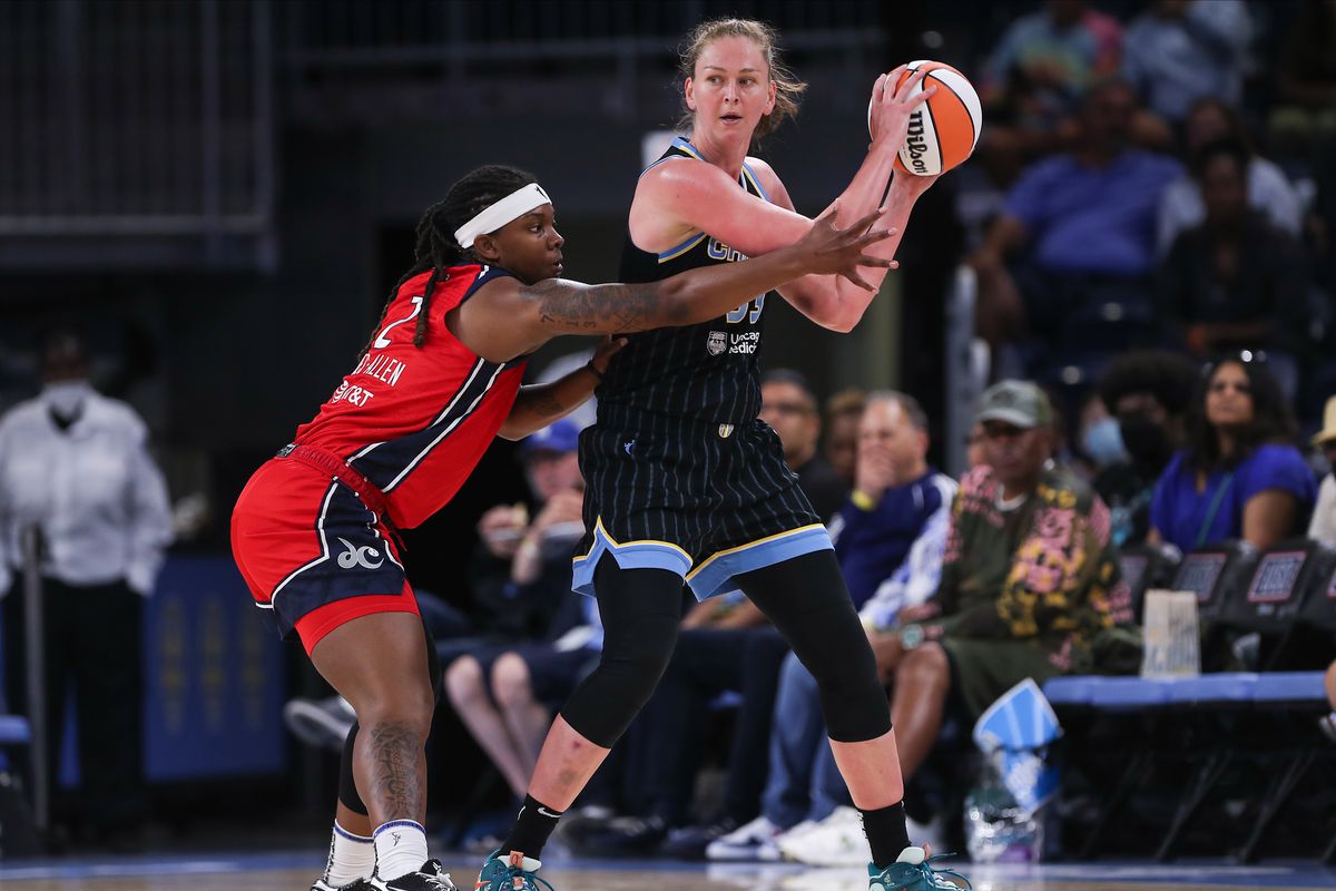 WNBA: AUG 05 Washington Mystics at Chicago Sky