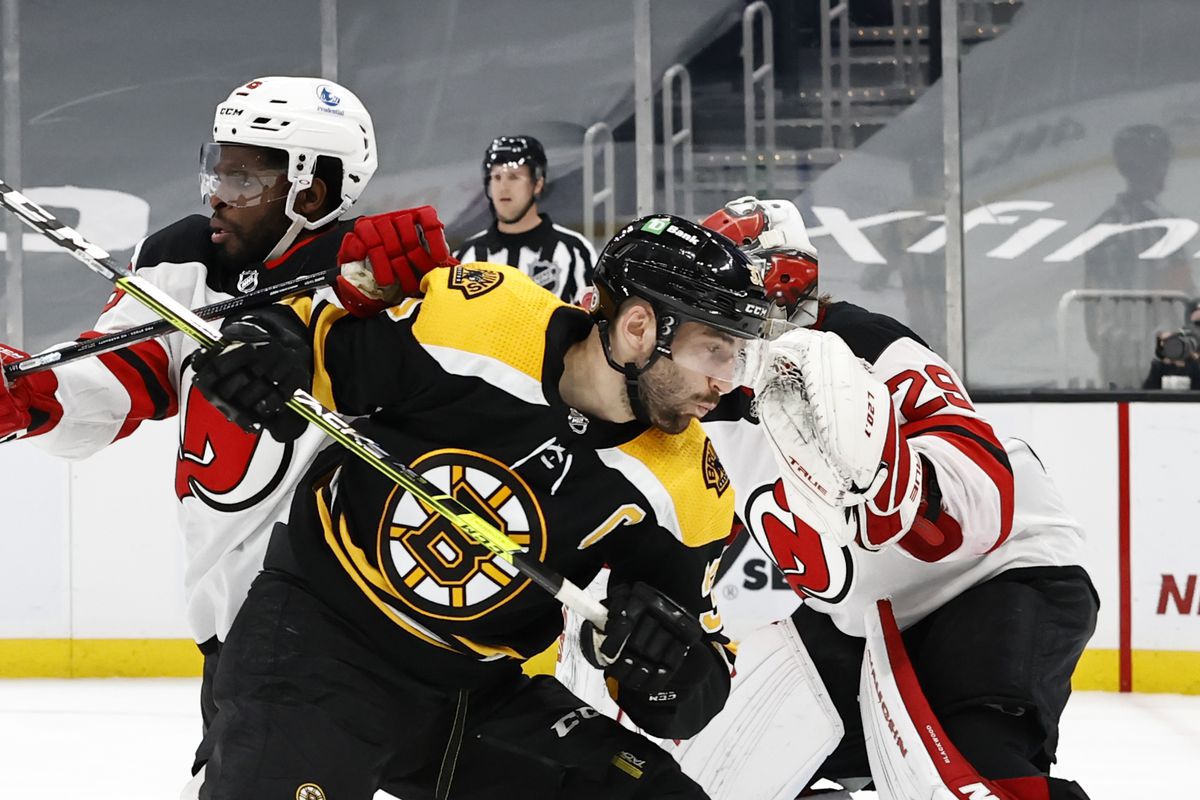 NHL: MAR 30 Devils at Bruins