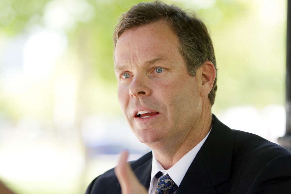 FILE - Attorney General candidate John Swallow in Salt Lake City Thursday, June 14, 2012.