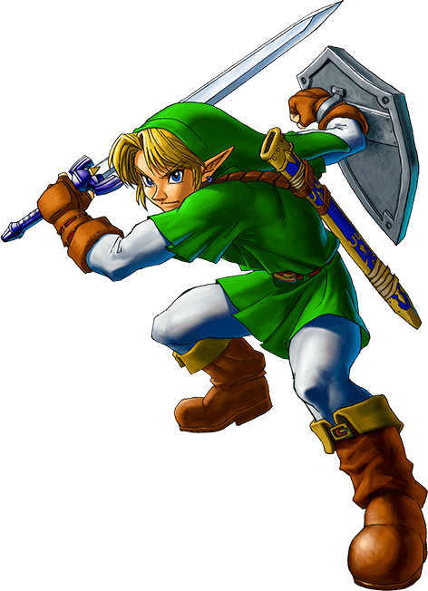 Link in The Legend of Zelda: Ocarina of Time
