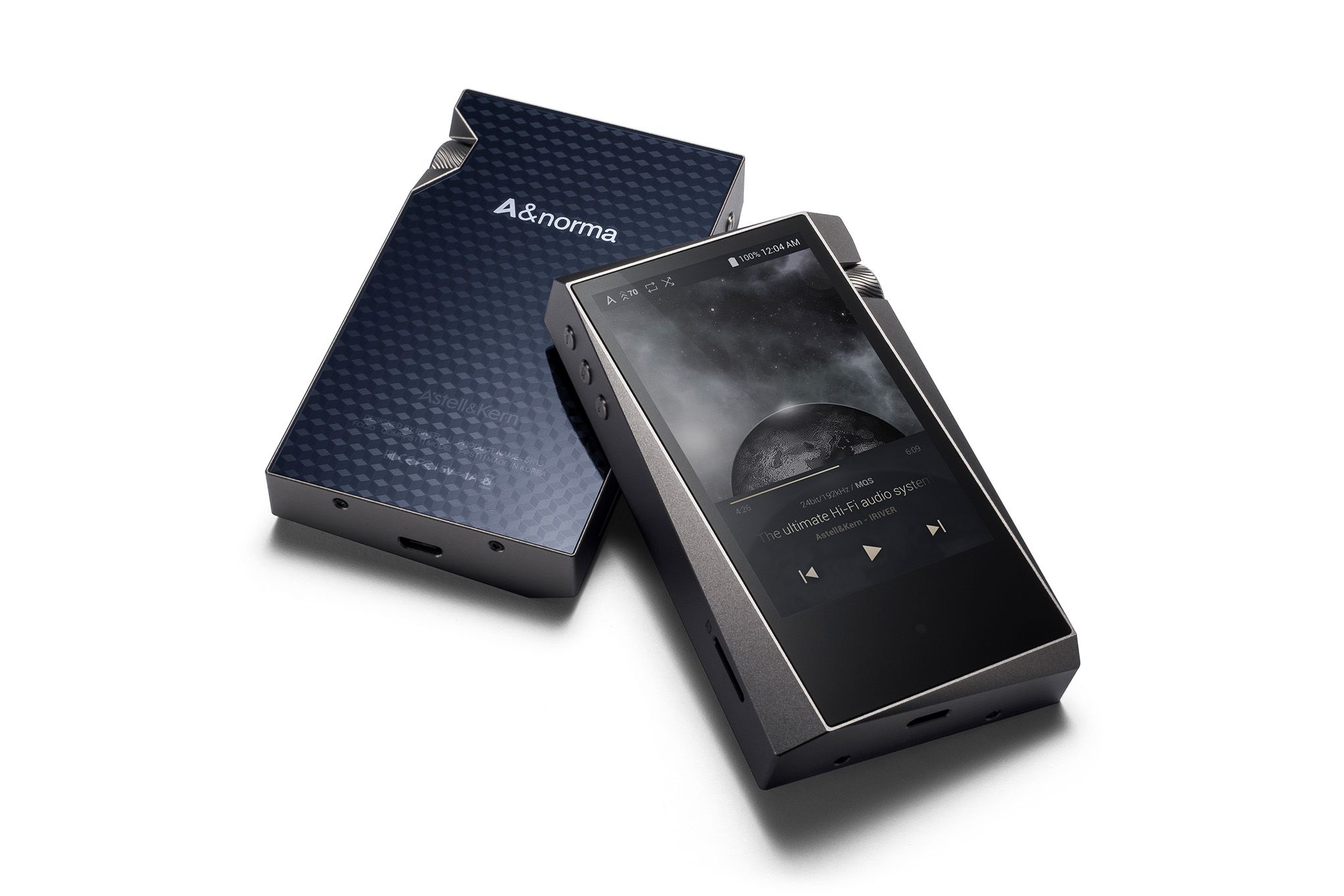 Astell & Kern's A&norma music player has a charmingly crooked 