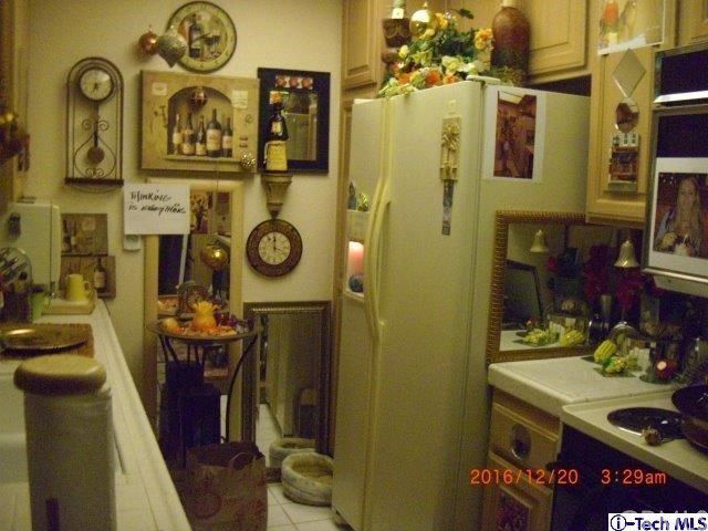 Cluttered kitchen