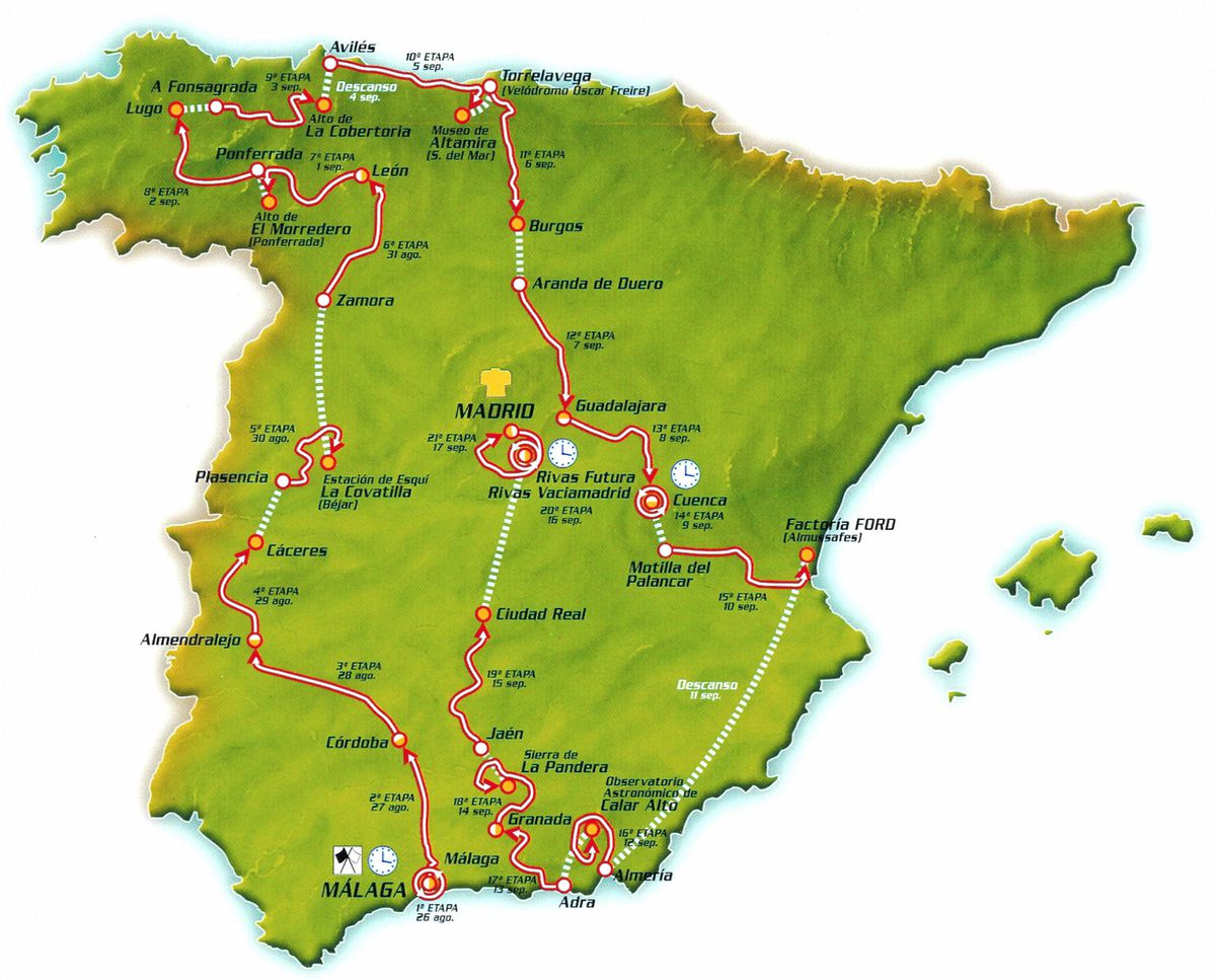Picture of the official map of the 2006
