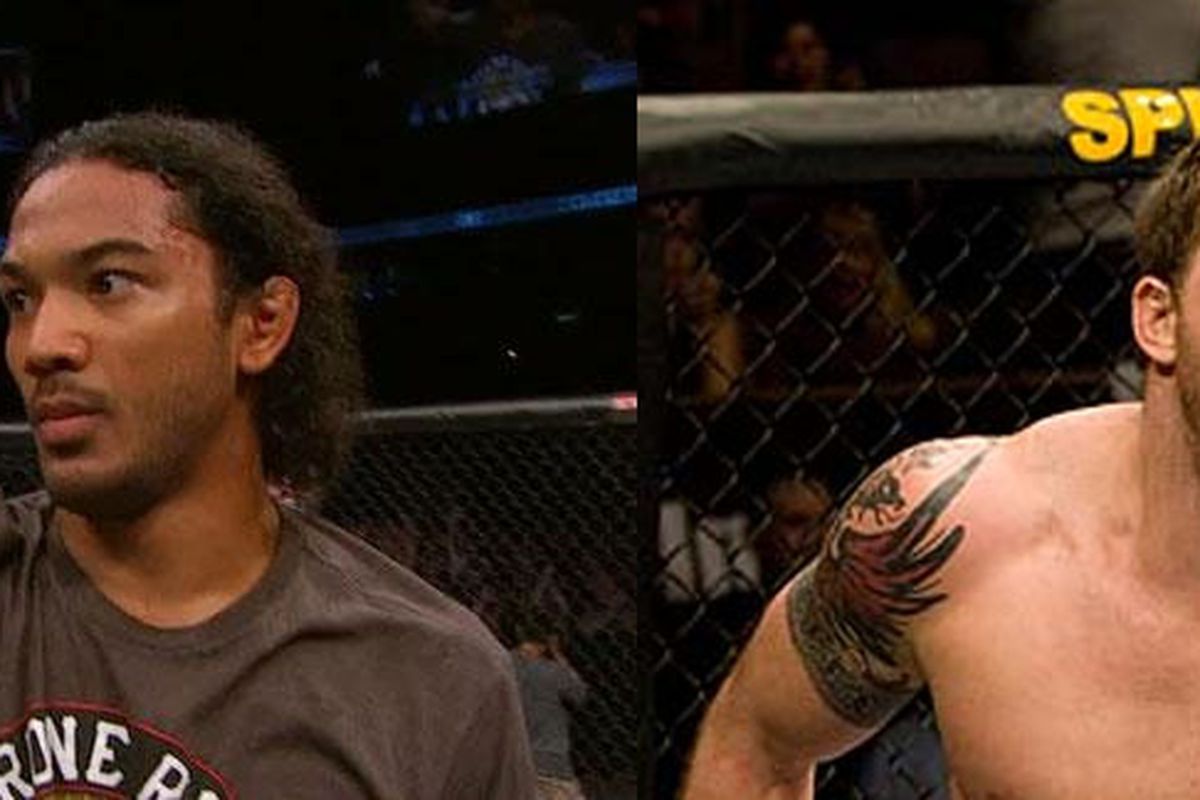 FEBRUARY 25, 2012: Ben Henderson (L) and Ryan Bader (R) were the big winners at UFC 144 in Saitama, Japan.