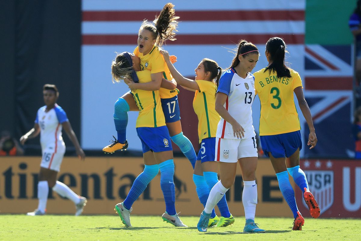 2017 Tournament Of Nations - Brazil v United States