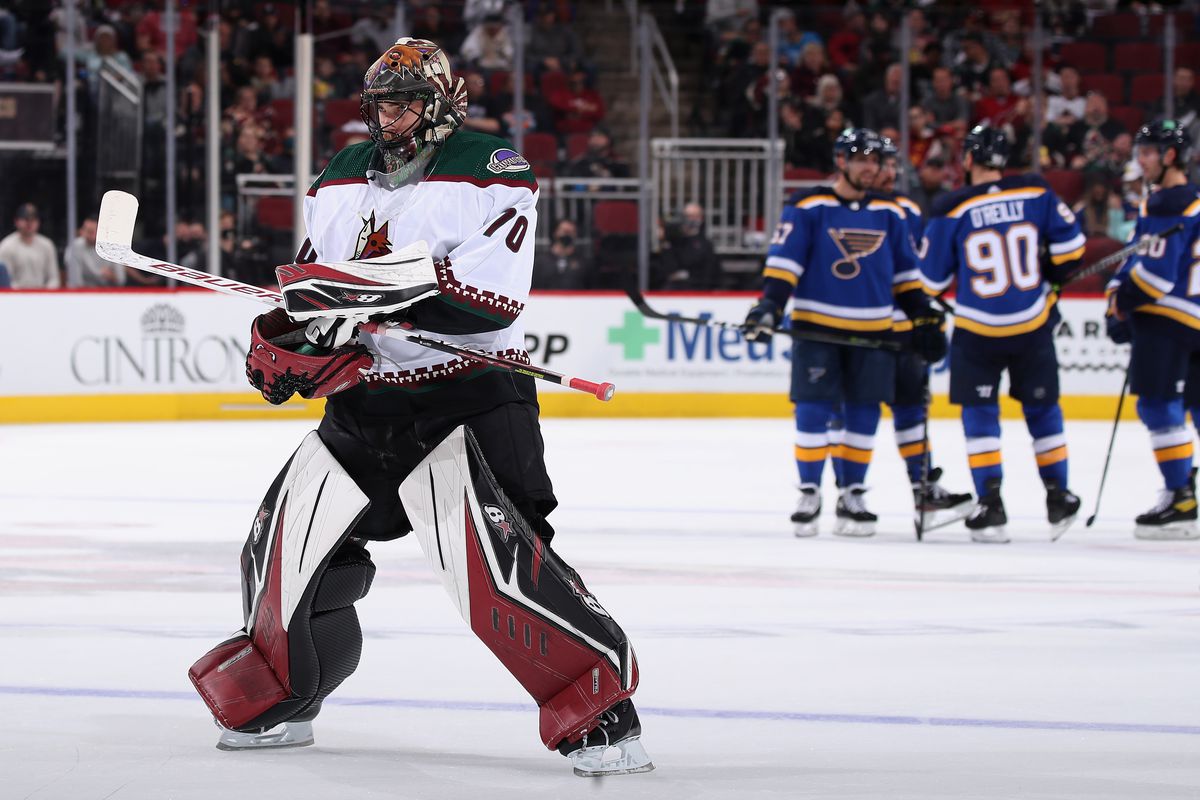 Arizona Coyotes drop home opener to the St. Louis Blues - Five For Howling