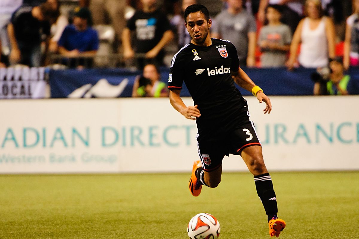 Estrada in action last year with D.C. United.
