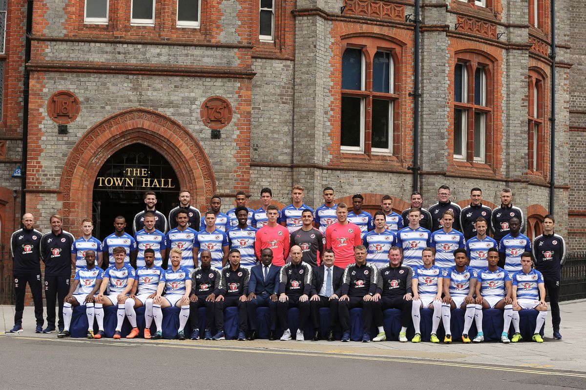 Reading Football Club Official Team Photograph and Head Shots