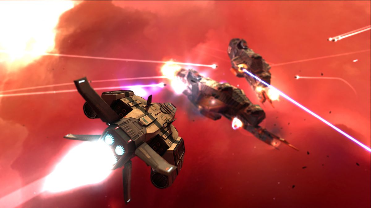 A screenshot of the Homeworld Remastered Collection