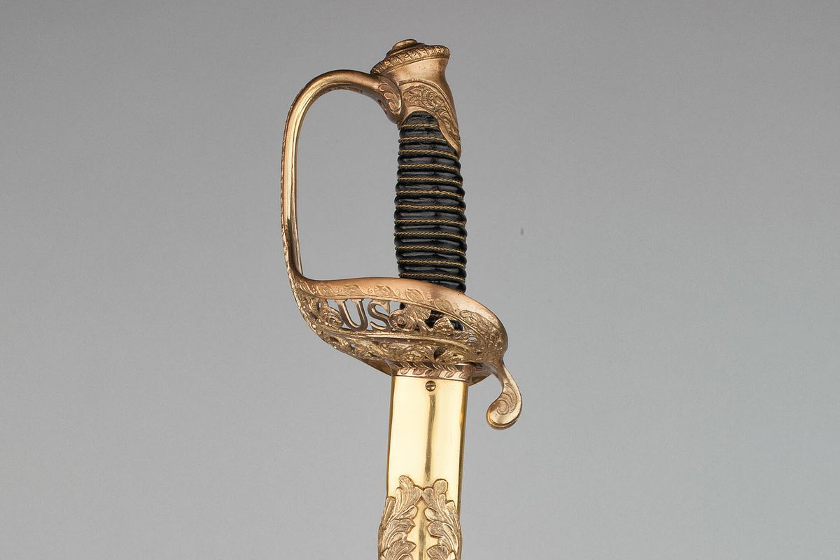 Cavalry Officers Saber With Scabbard,