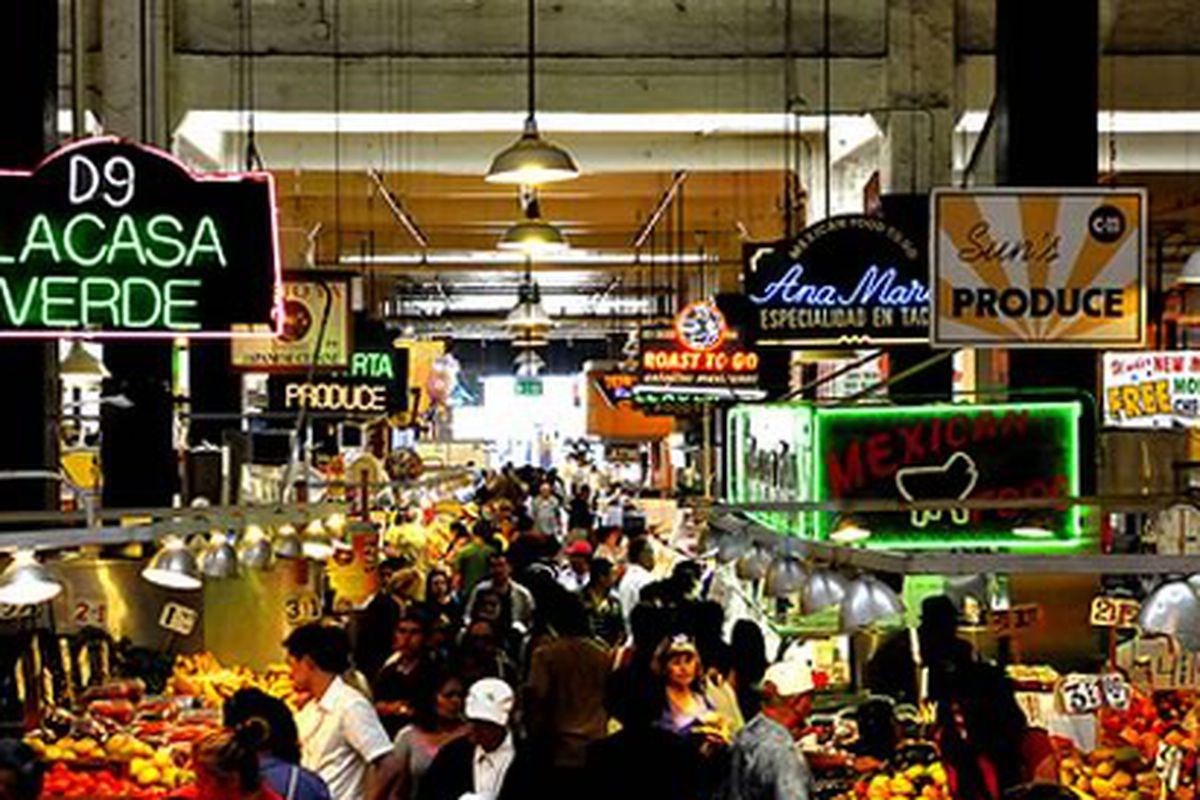 Los Angeles Grand Central Market<br>