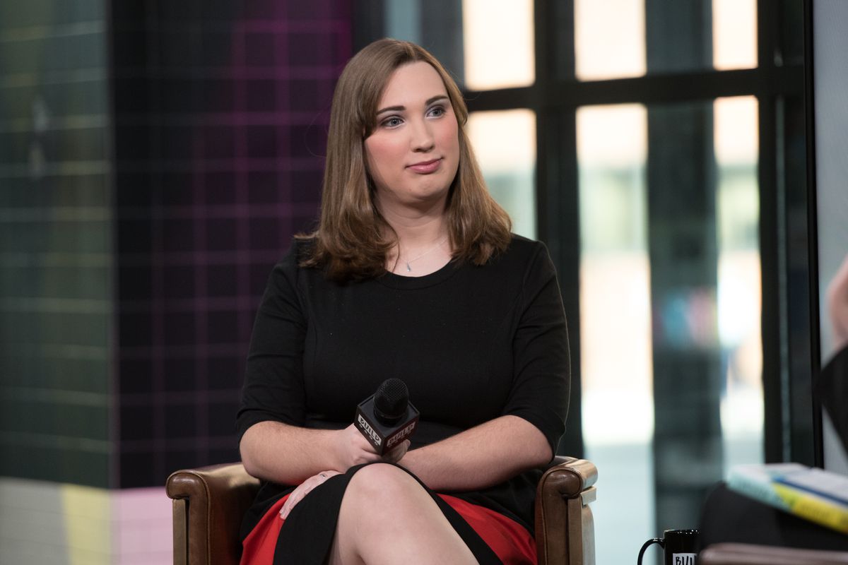 Sarah McBride visits Build Series to discuss Tomorrow Will Be Different: Love, Loss, and the Fight for Trans Equality on March 6, 2018, in New York City.