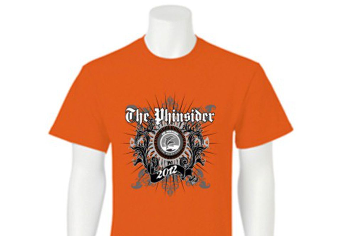 One of the 30 t-shirts currently available on the Phinsider store.