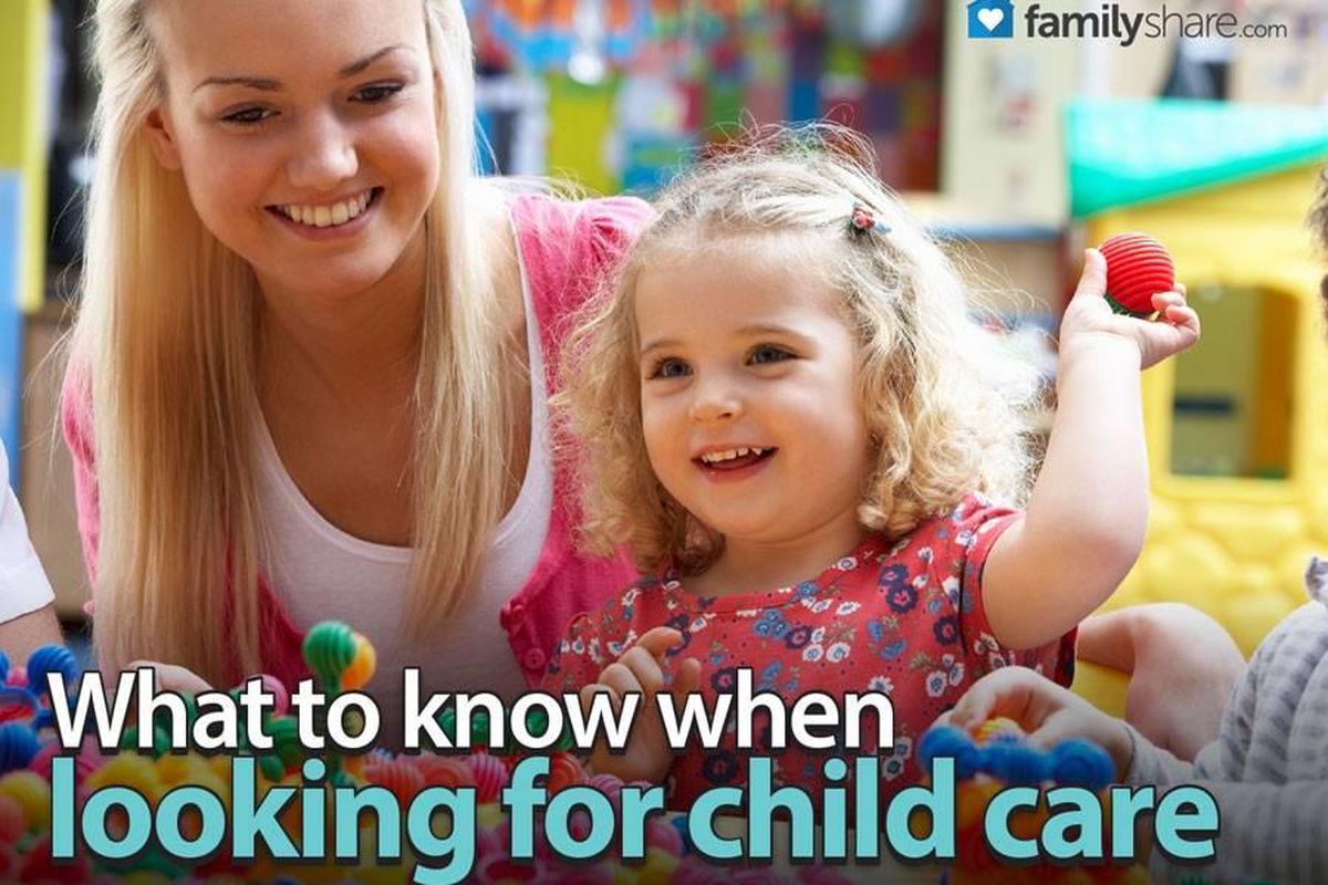 What to know when looking for child care