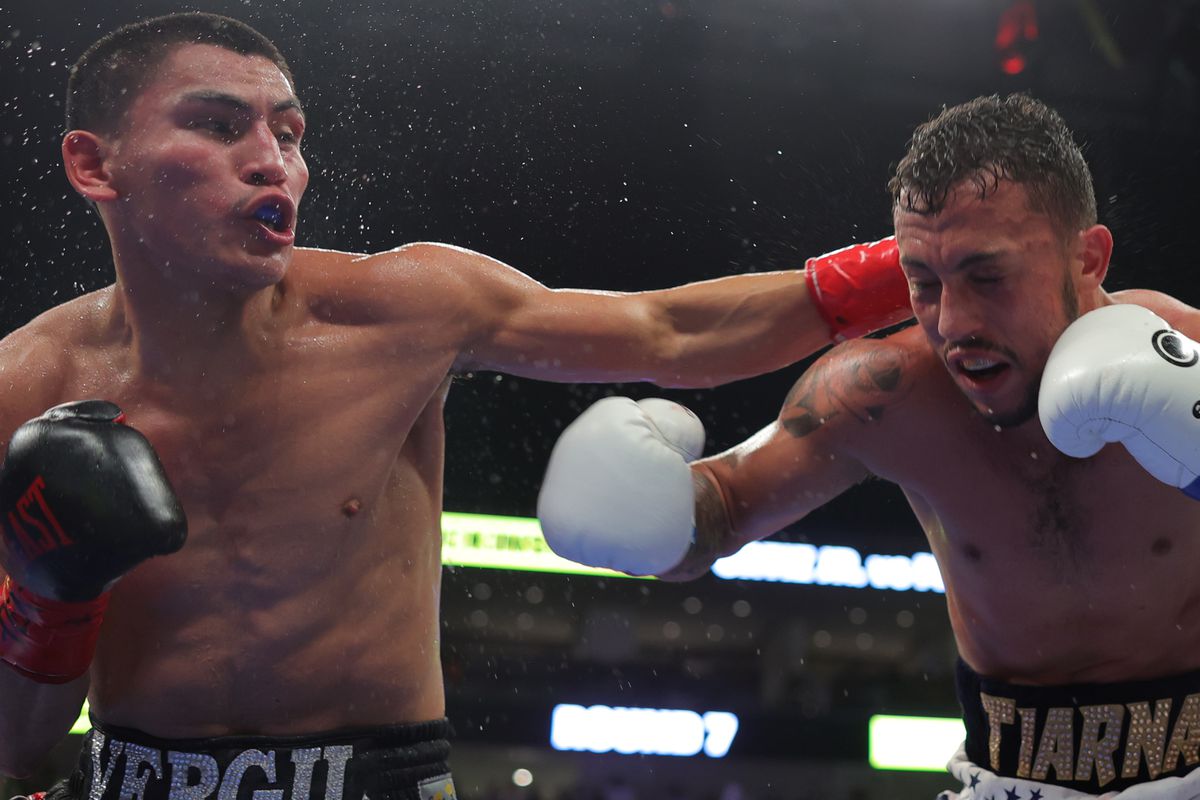 Vergil Ortiz Jr stayed undefeated with a win over Michael McKinson