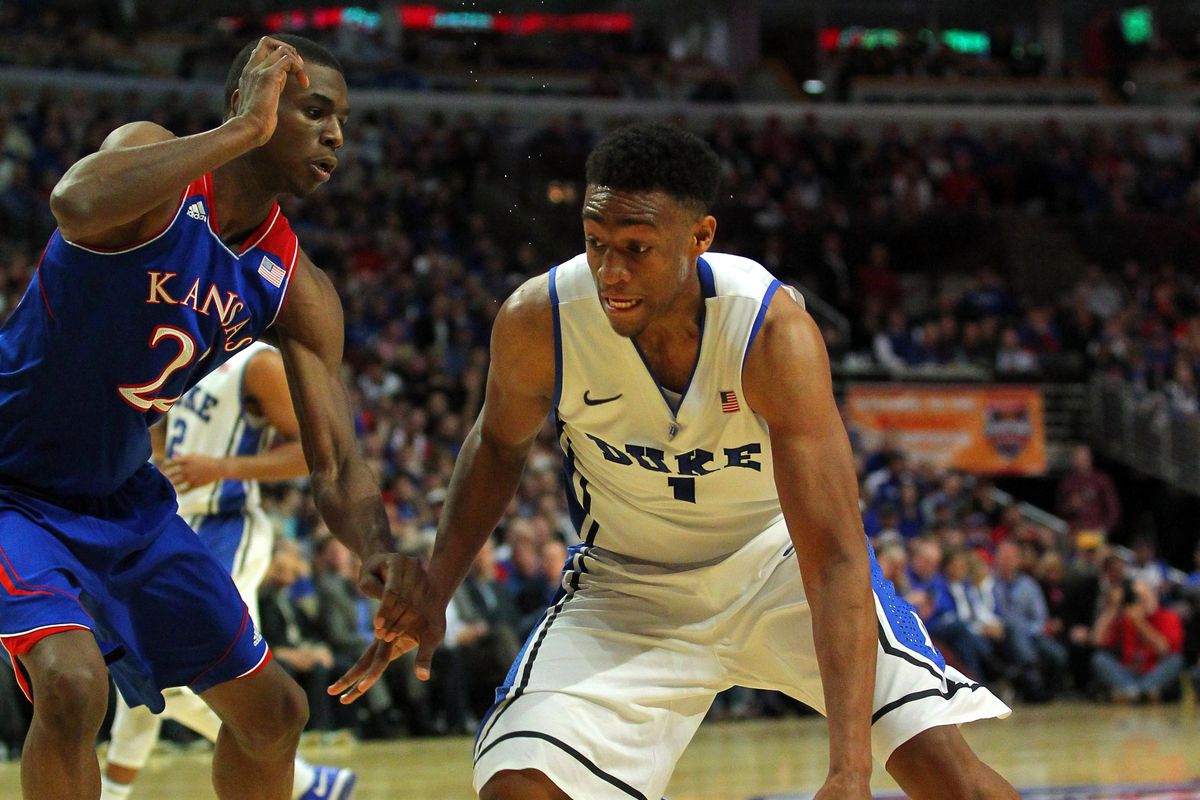 Jabari Parker and Andrew Wiggins are going to go very high in the 2014 NBA draft.