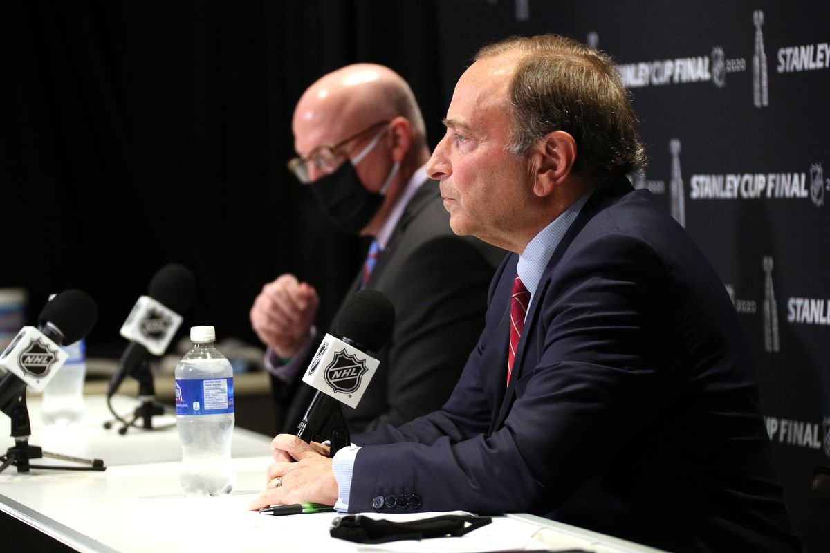 2020 NHL Stanley Cup Final - Commissioner Gary Bettman Press Conference