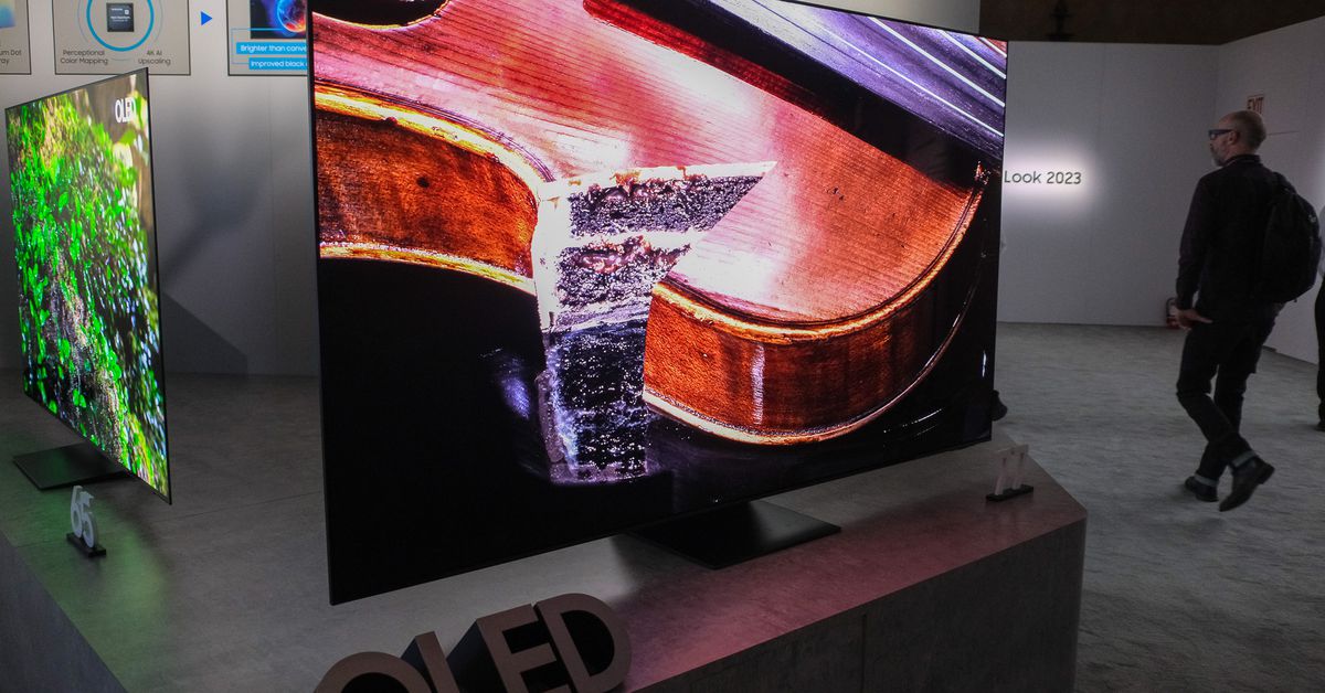 Samsung announces bigger, even brighter 77-inch QD-OLED TV