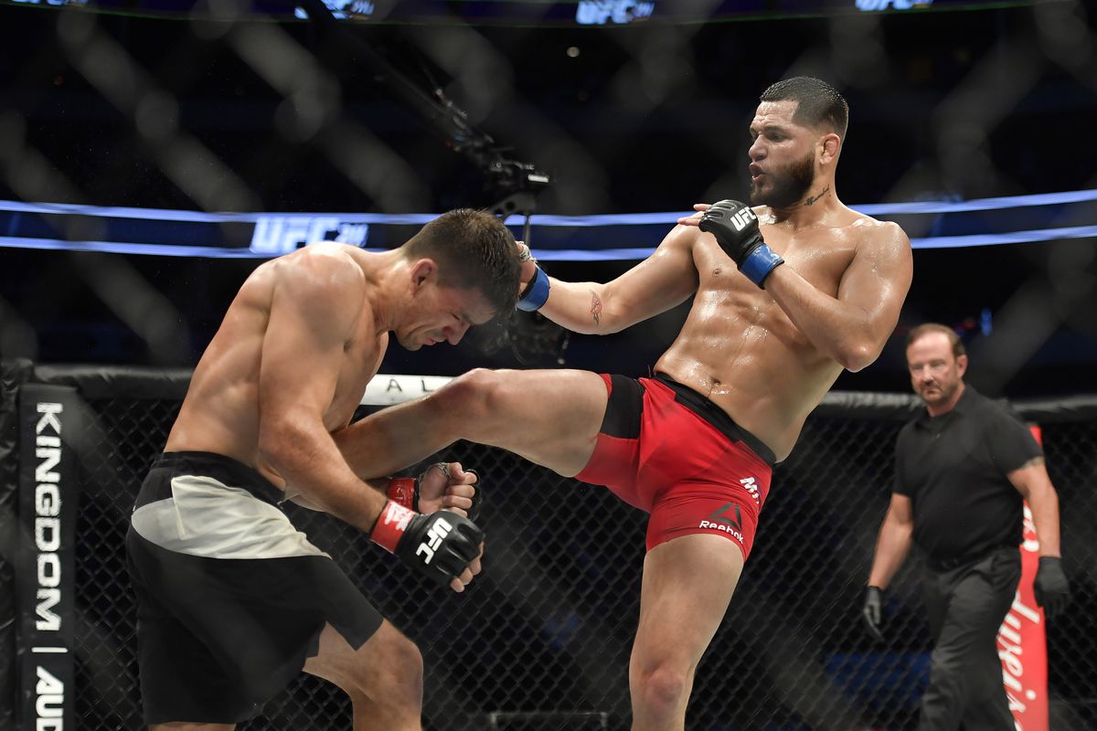 MMA: UFC 211-Maia vs Masvidal