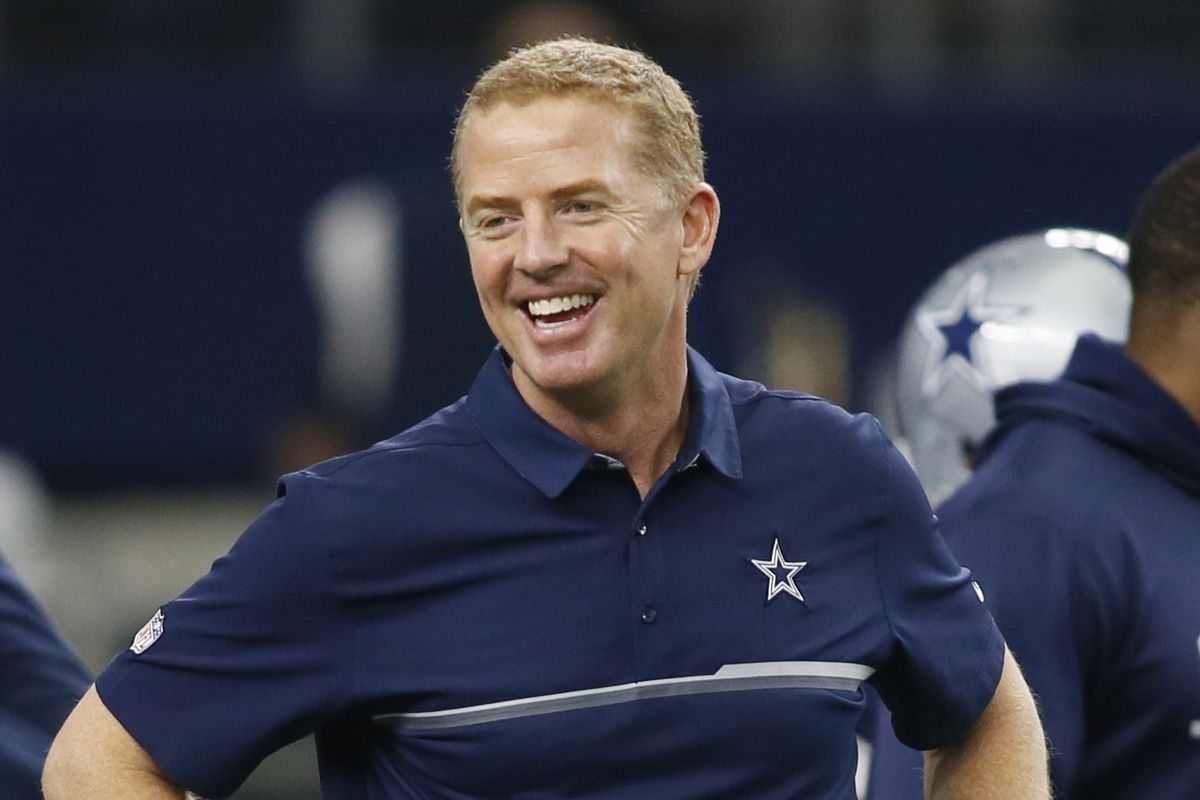 It's all just another day at the office for Jason Garrett.