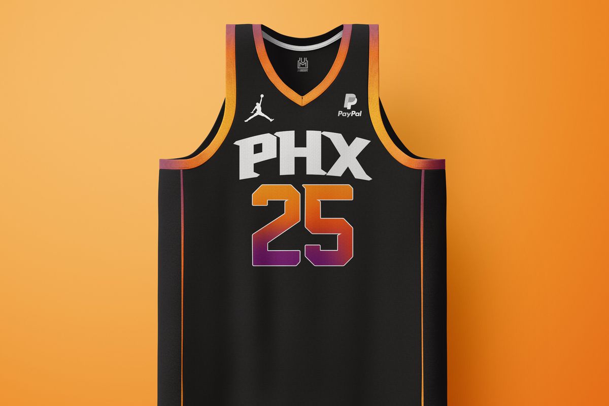 the new phoenix suns jersey