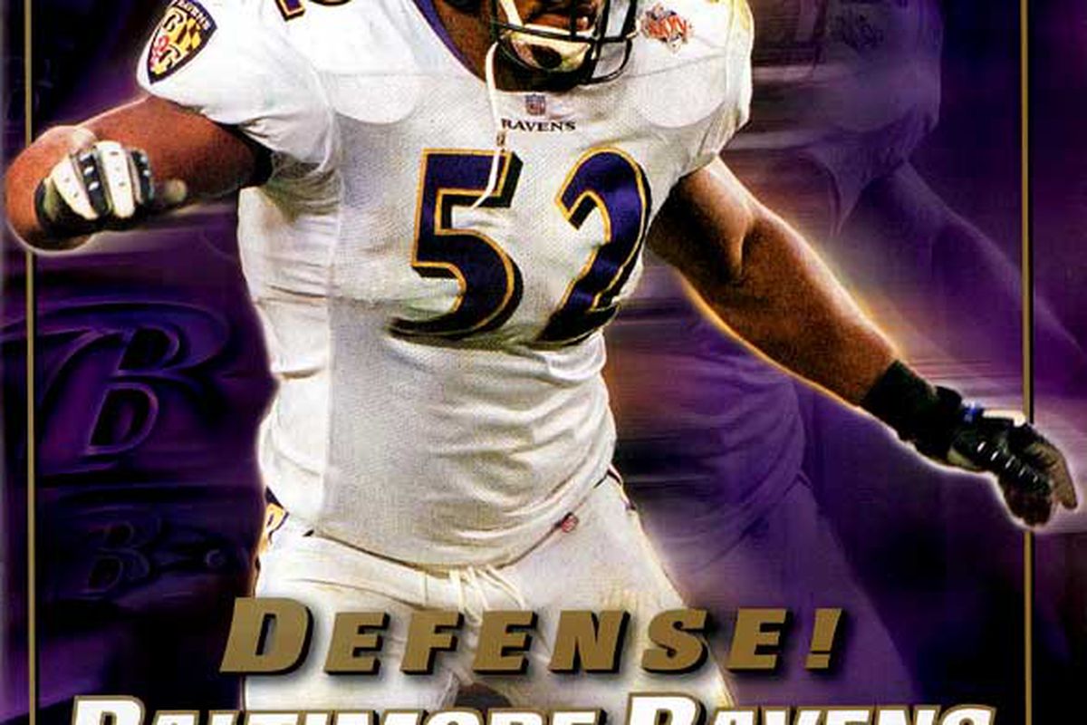 Ravens' Ray Lewis Best #52 in NFL History
(Sports Illustrated Cover Issue)