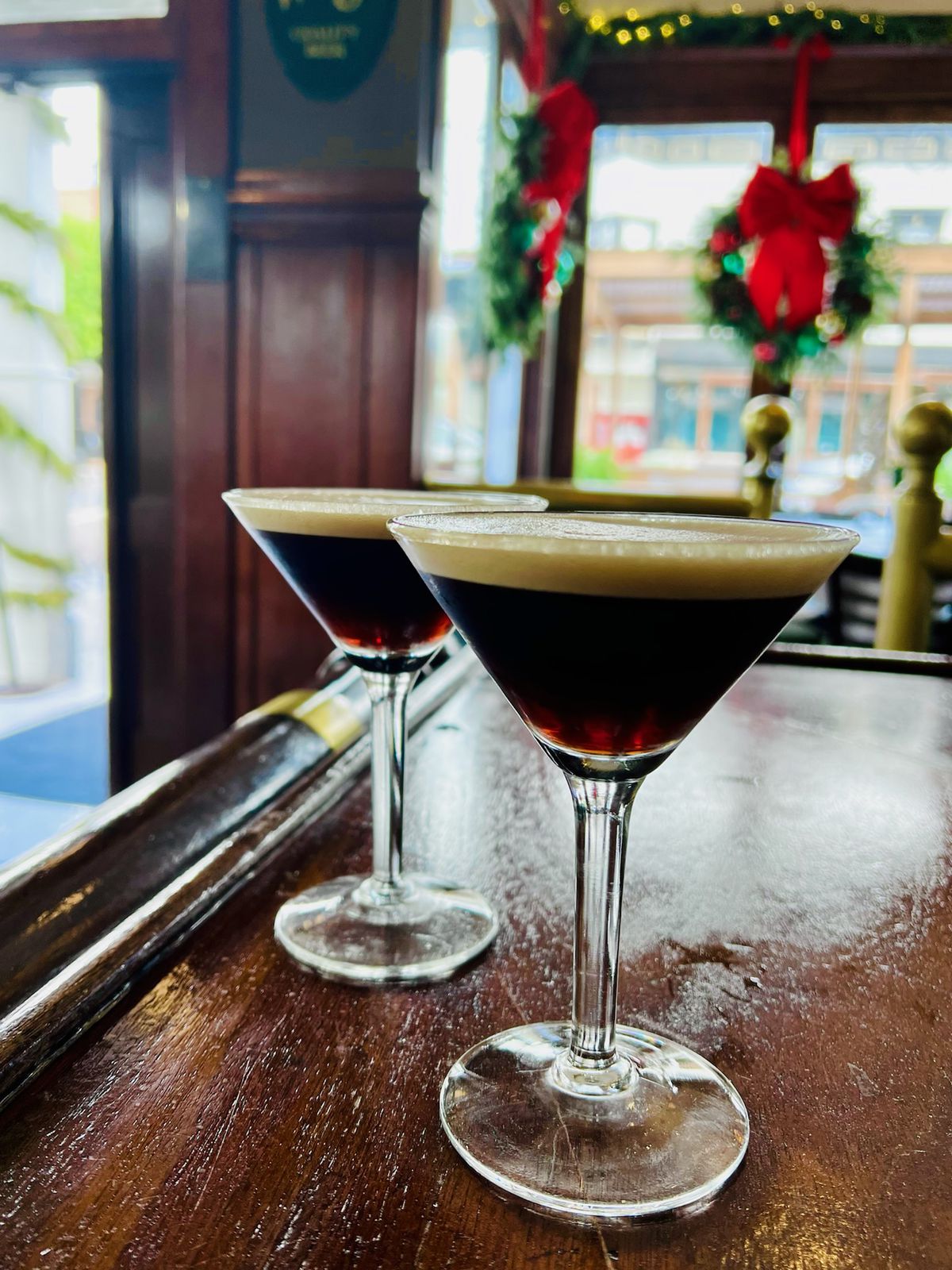 Espresso martinis at Balboa Cafe