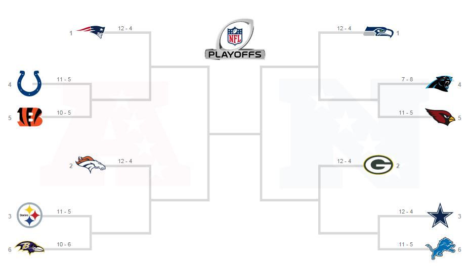 2014 NFL Playoff Picture: Looking at the Bracket - Turf Show Times