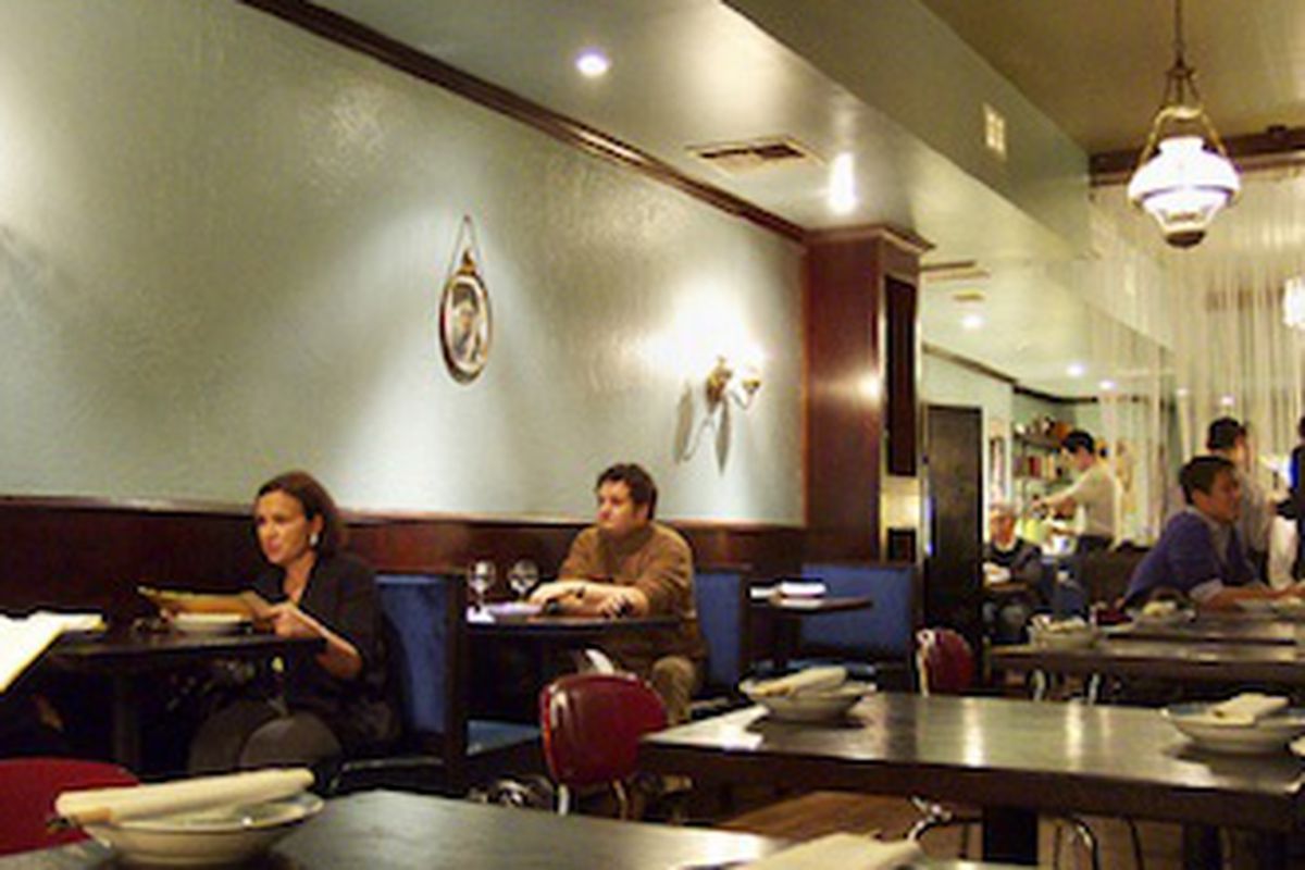 Cafe China, New York. 