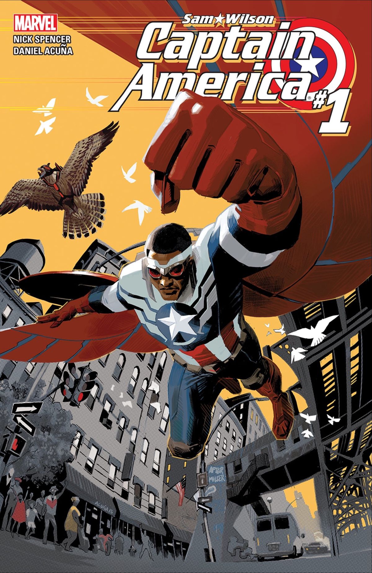 Captain America: Sam Wilson #1 cover